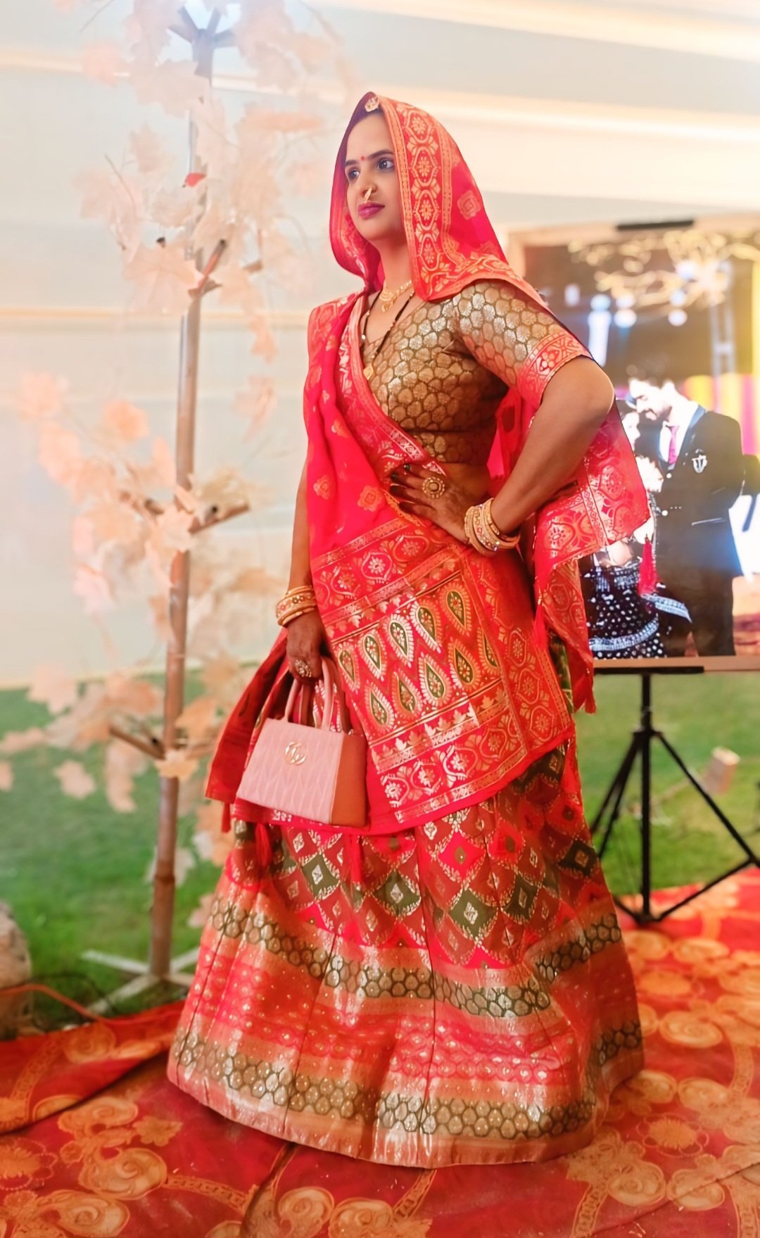 After: Nirmala Sonkariya at 65 kg following her wellness transformation